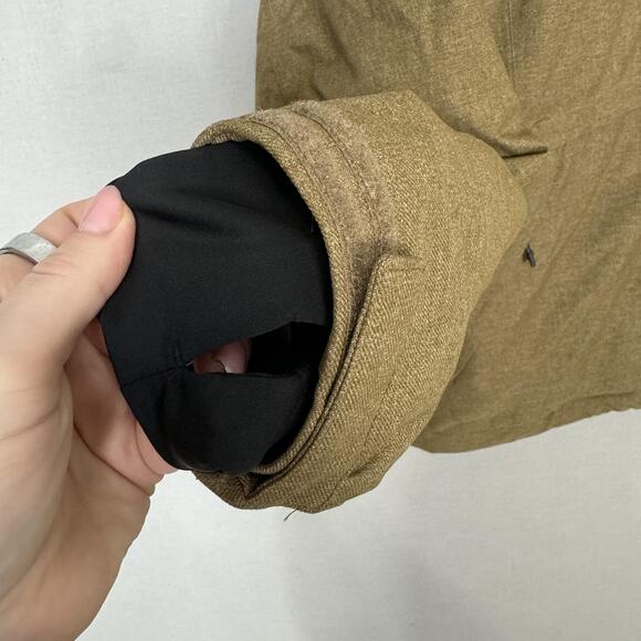 Mountain Warehouse Ski Jacket Mens Medium Tan Comet II Waterproof w/ Snow Skirt - Picture 4 of 16